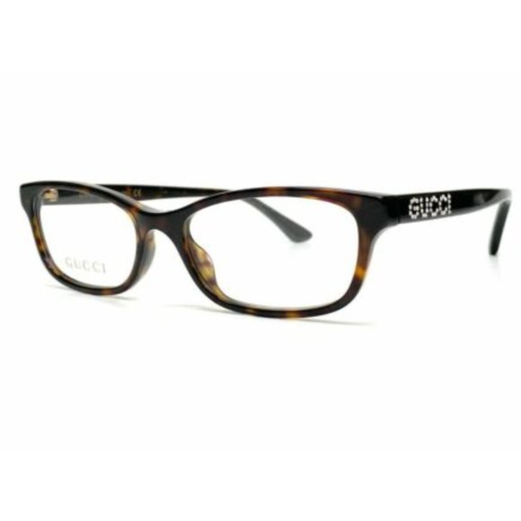 Gucci Women's Havana Eyeglasses! - Picture 1 of 3